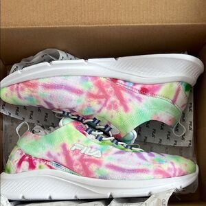 Fila Multicolor Tie-Dye Shoes